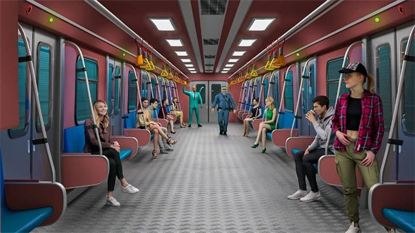 城市火车模拟铁路(city train simulator train game)