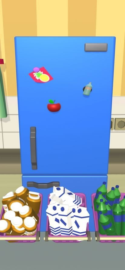 塞满冰箱