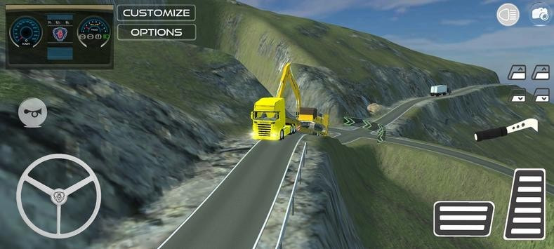 危险道路卡车司机dangerous roads trucker