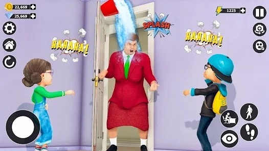 可怕的邪恶疯狂老师3d(Scary Crazy High School)