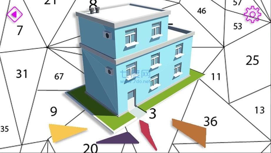 Build A House Poly Art