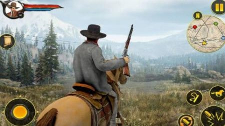 牛仔骑马仿真(Cowboy Horse Riding Simulation)