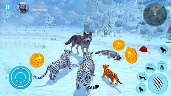 野生白虎家庭模拟Wild Tiger Simulator Family Sim