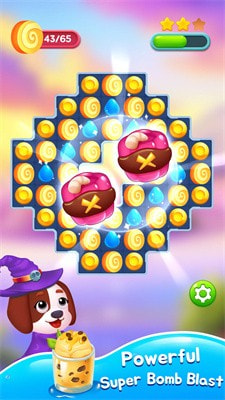 糖果甜蜜消除(Candy Sweet Bee Puzzle Game)