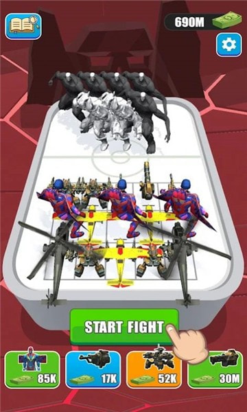 超级英雄合并大战Merge Superheroes Fusion Battle