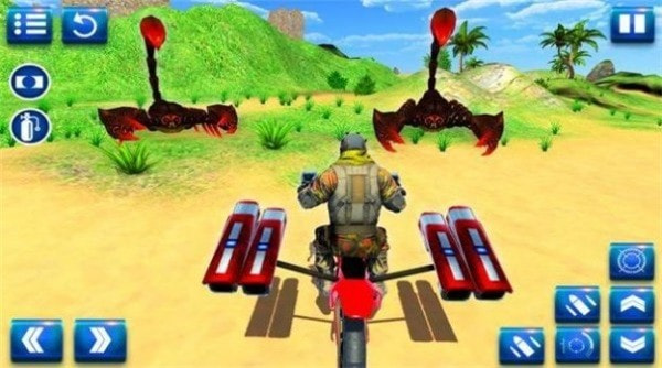 摩托车沙滩搏斗Motorbike Beach Fight