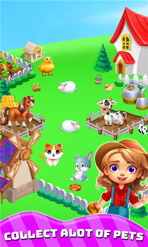 儿童农场宠物泡泡射击(Kids Farm Pets Bubble Shooter)