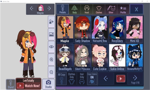 FNF加查俱乐部模组(Gacha Fandoms)