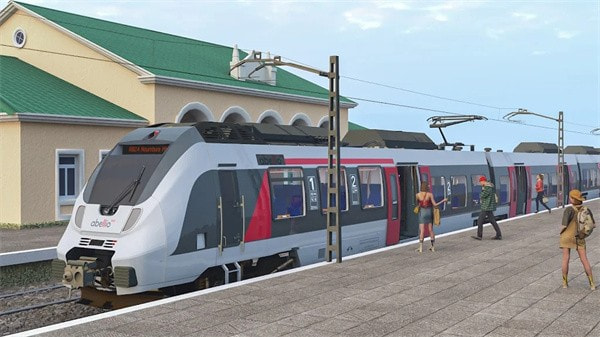 城市火车模拟铁路(city train simulator train game)