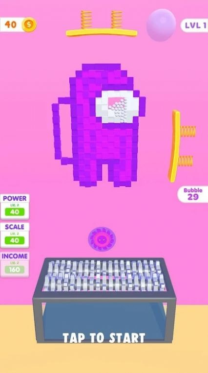 切割像素方块(Bubble Crusher)