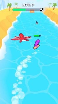 游泳躲鲨鱼SharkySwim