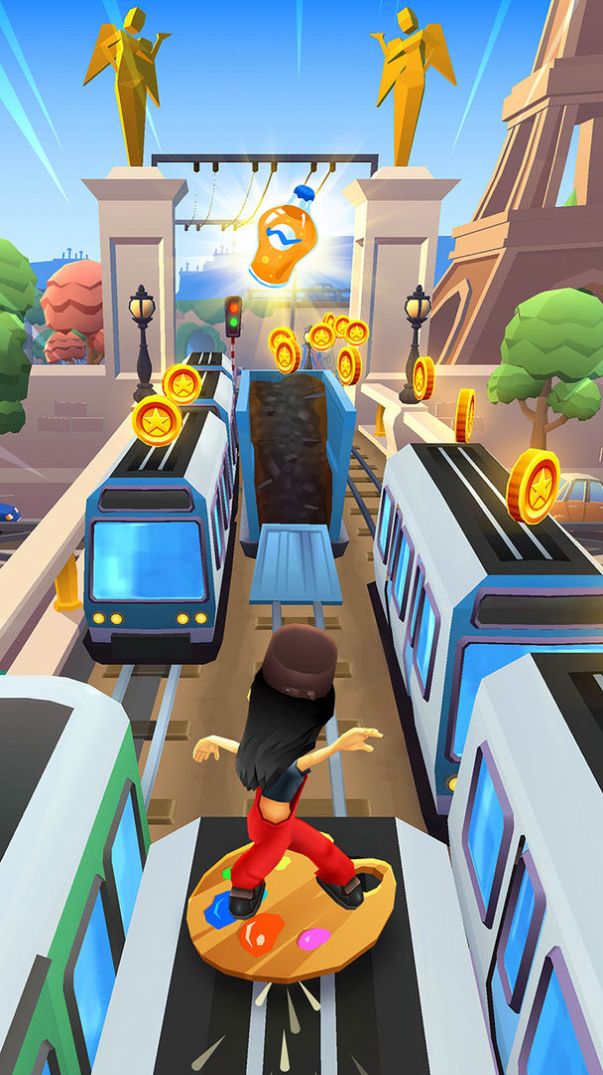地铁乱跑