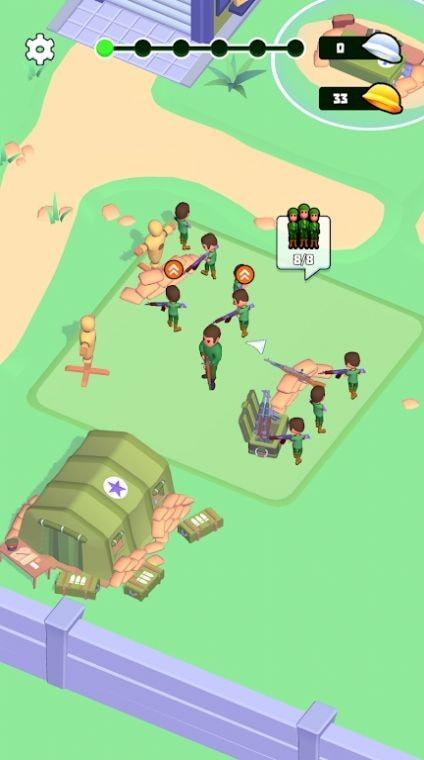 放置军事工厂(Military Factory: World War 3D)