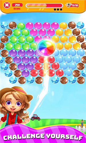 儿童农场宠物泡泡射击(Kids Farm Pets Bubble Shooter)