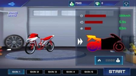 真实拉力摩托竞速Real Drag Bike Racing