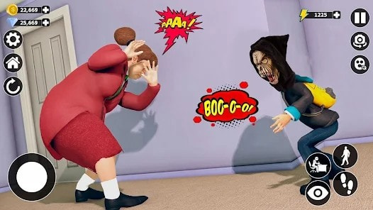 可怕的邪恶疯狂老师3d(Scary Crazy High School)