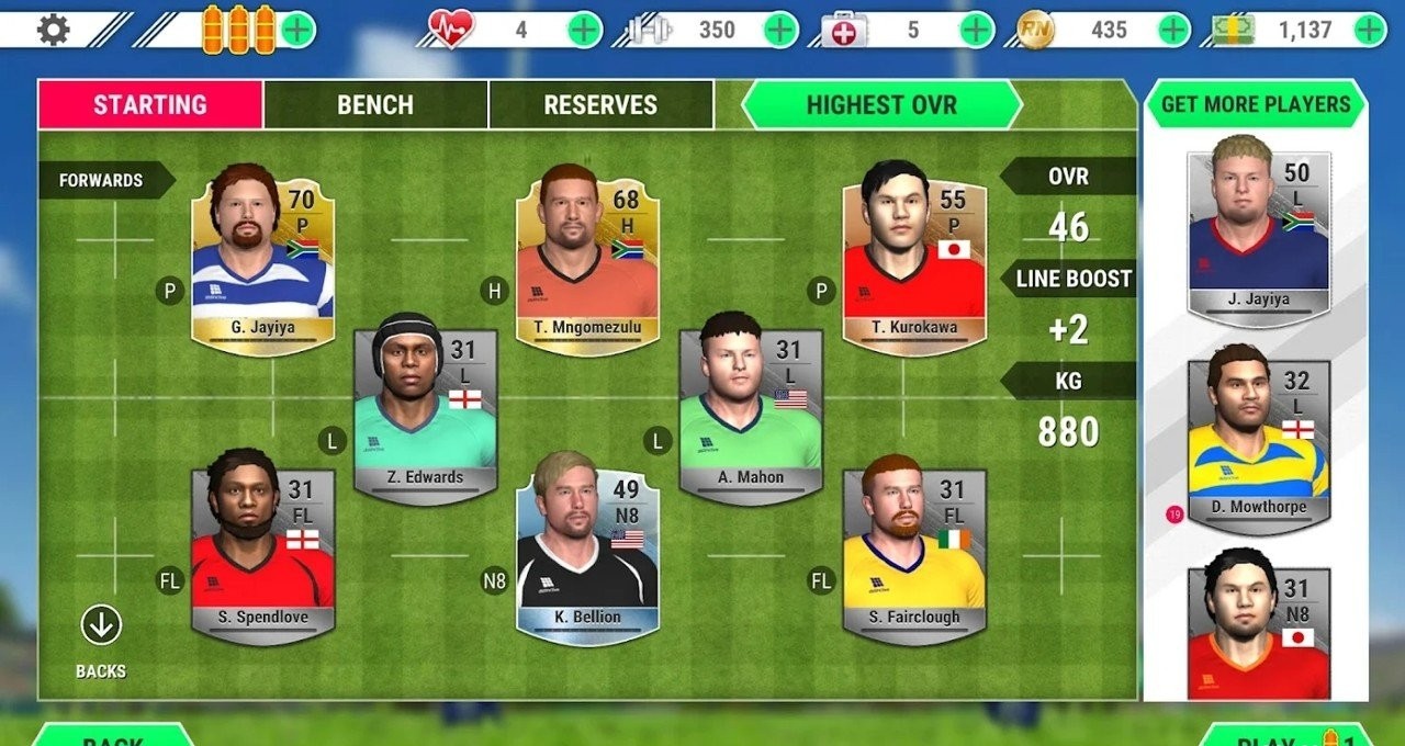 橄榄球国家22(Rugby Nations 22)