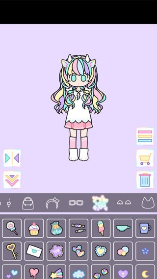 粉彩女孩全服装2023