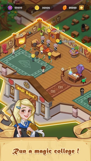 放置魔法学校无限金币