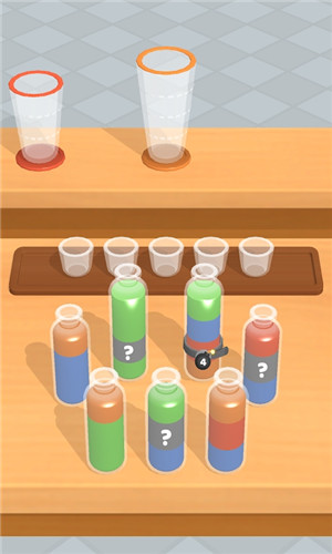 倒水匹配难题(Water Jam - Match Puzzle)
