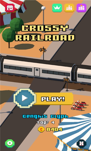 交叉铁路(Crossy Railroad)