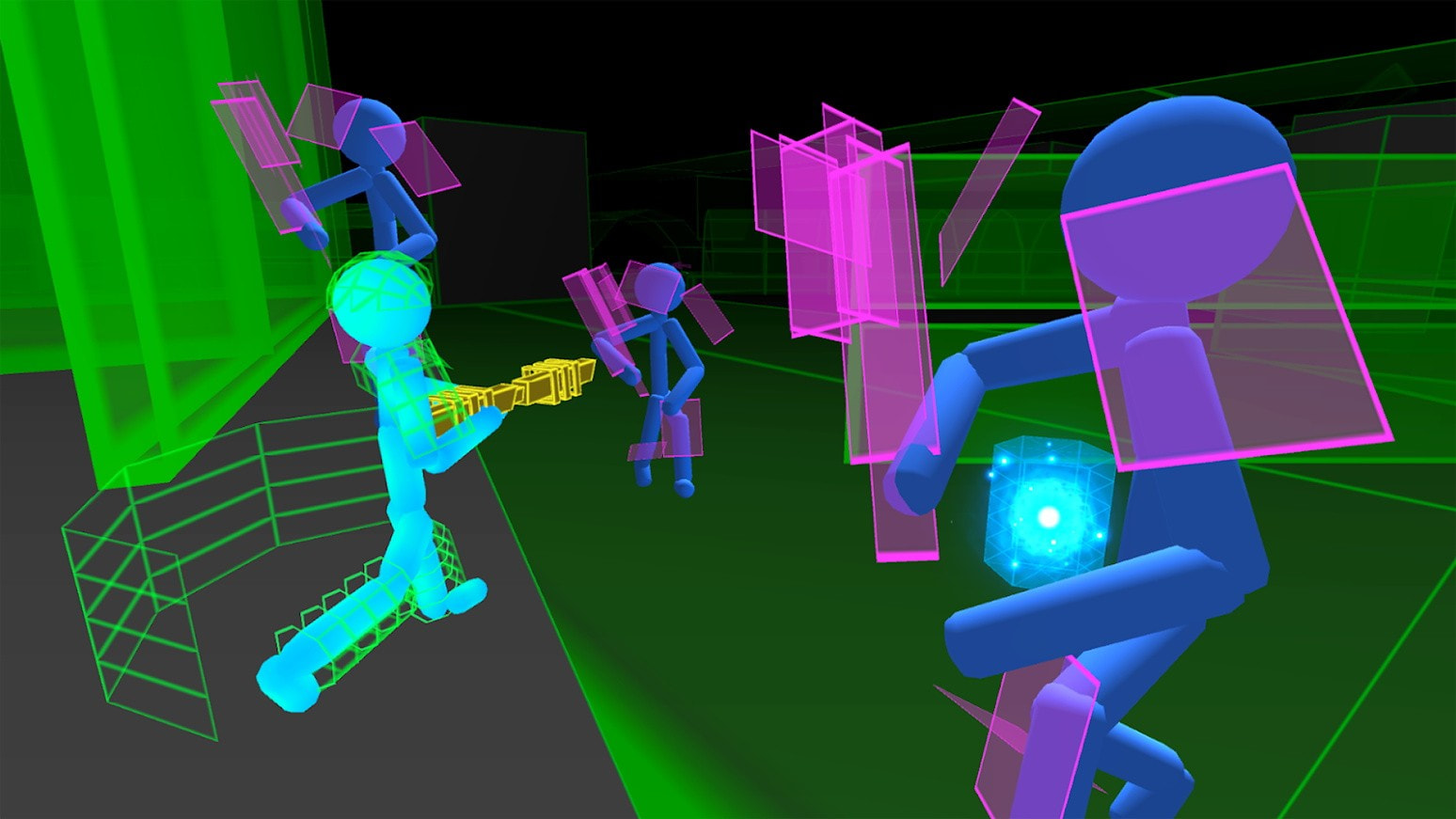 火柴人科技战争Stickman Neon Gun Warriors