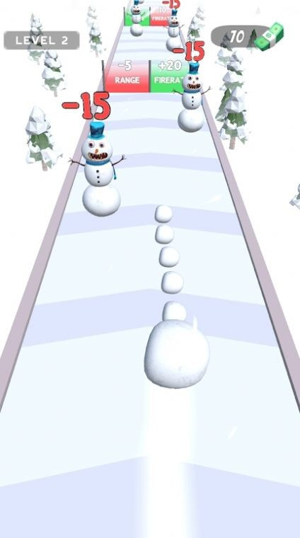 收集雪球跑(Snow Shooter)