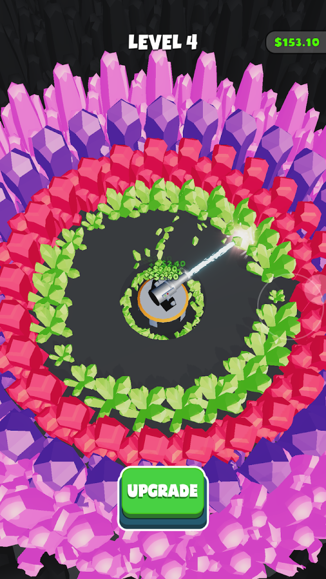 激光采矿3D