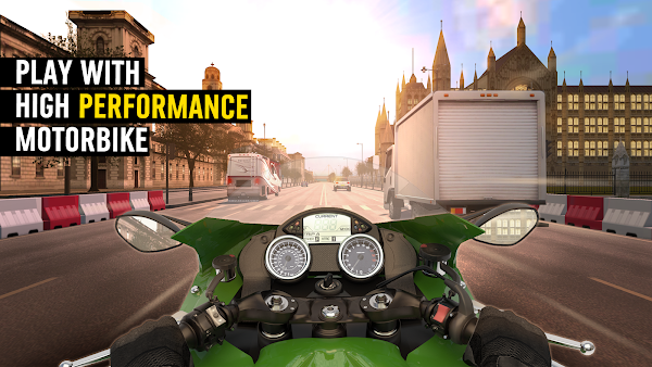 MotorBike Traffic Drag Racing去广告