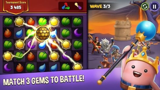 王国突袭拼图大战Kingdom Raids Match