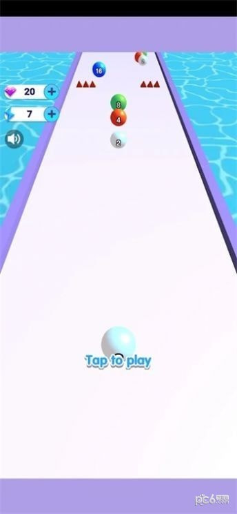 2048球球跑酷冒险TF 2048 Ball 3D