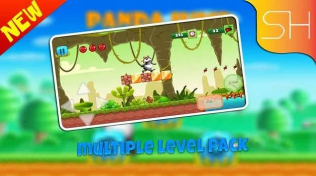 熊猫跳跃跑酷panda jump run