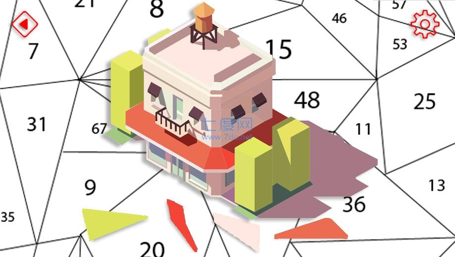 Build A House Poly Art