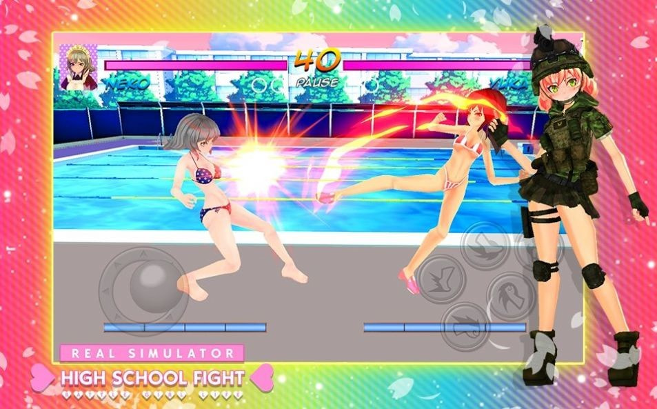 高中女生真正的斗士(High School Girls Real Fighter)