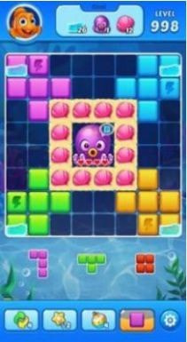 海洋方块拼图(Block Puzzle Ocean)