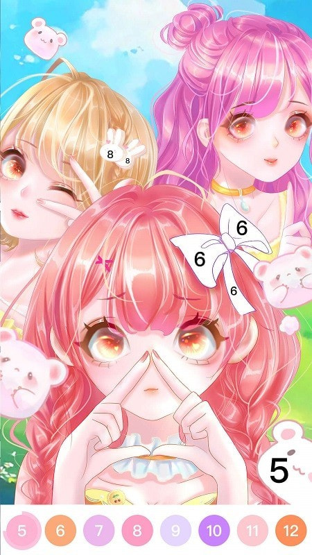泡泡填色稳定版