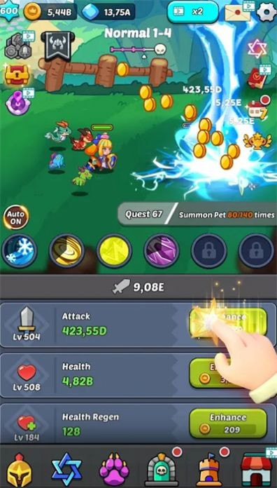 怪物猎人闲置RPG(Monster Slayer: Legendary Adventures)