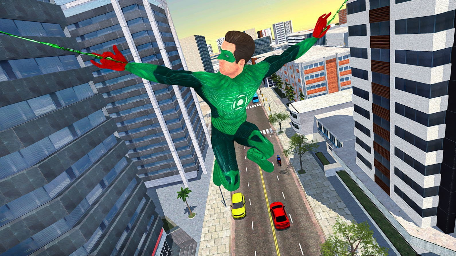Rope Hero San Andreas Gangster Crime City