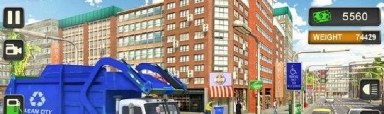 城市垃圾车模拟驾驶Trash Truck Driving