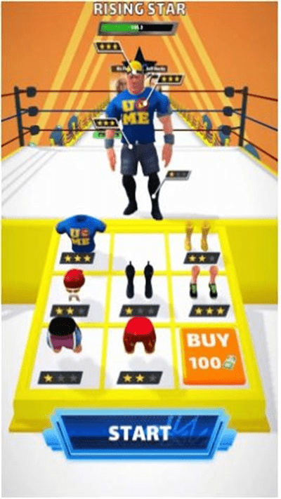 专业摔跤比赛Wrestling Trivia Run