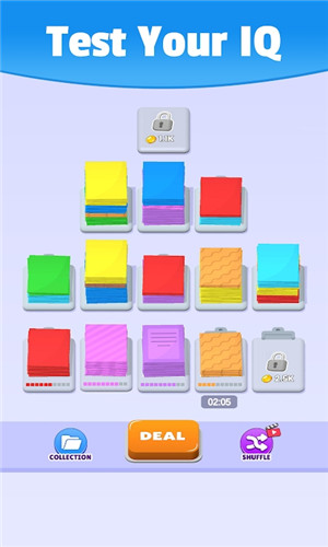 纸张颜色排序(Paper Sort - Color Sorting Game)