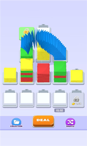 纸张颜色排序(Paper Sort - Color Sorting Game)