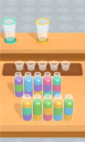 倒水匹配难题(Water Jam - Match Puzzle)