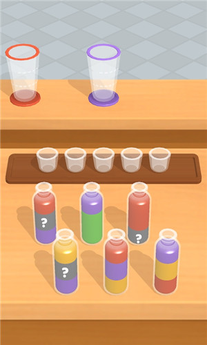 倒水匹配难题(Water Jam - Match Puzzle)