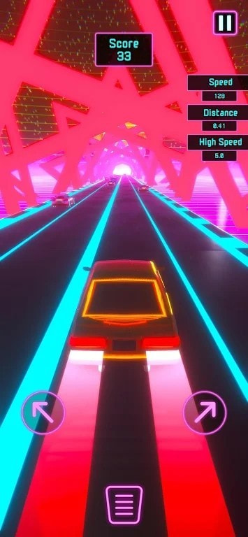 霓虹赛车复古城市(Neon Racer