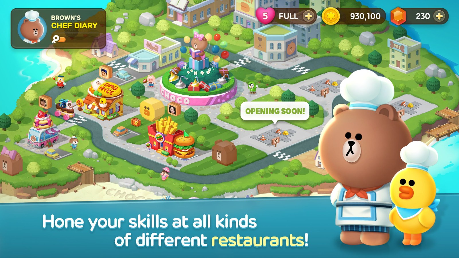 LINE熊大上菜官方正版下载安装-LINE熊大上菜(LINE Chef)官方正版最新v1.28.3.1