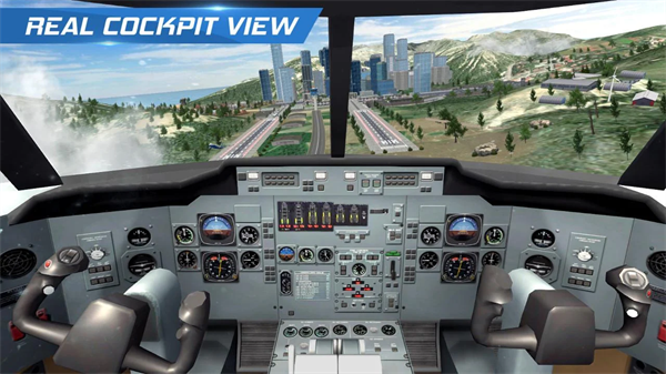 真实飞行模拟3D免费中文版下载-真实飞行模拟3D(Flight Pilot)免费最新版v2.11.69