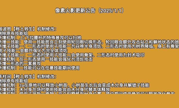 像素火影破碎改一周年2025最新版下载安装-像素火影破碎改一周年最新版v25.1.1