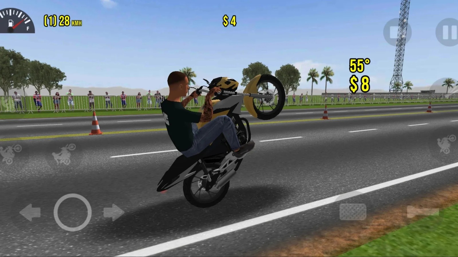 摩托平衡3D手机版最新下载安装-摩托平衡3D(Moto Wheelie 3D)手机安卓版v0.64