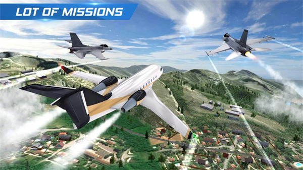 真实飞行模拟3D免费中文版下载-真实飞行模拟3D(Flight Pilot)免费最新版v2.11.69